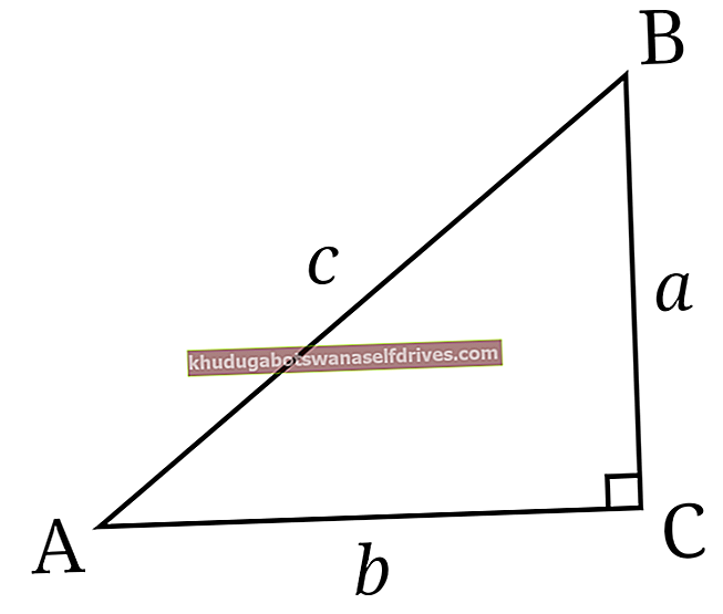 Høyre trekant