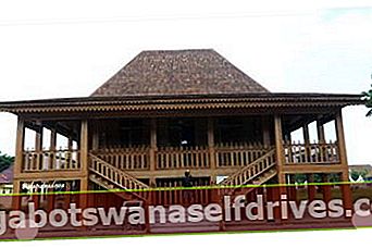 Hiša Limas, tradicionalna hiša na južni Sumatri