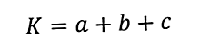 formlen for omkredsen af ​​en trekant