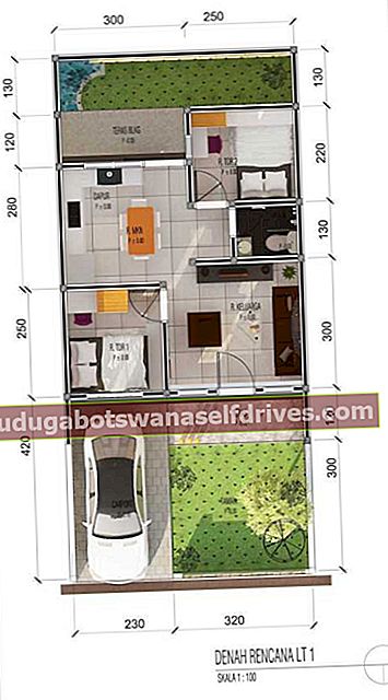 Jednoduché minimalistické plány a náčrty domu 6x12